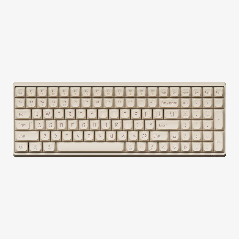 Lofree OE913 TOUCH 100-Key Triple Mode Connection Mechanical Keyboard - Tofu