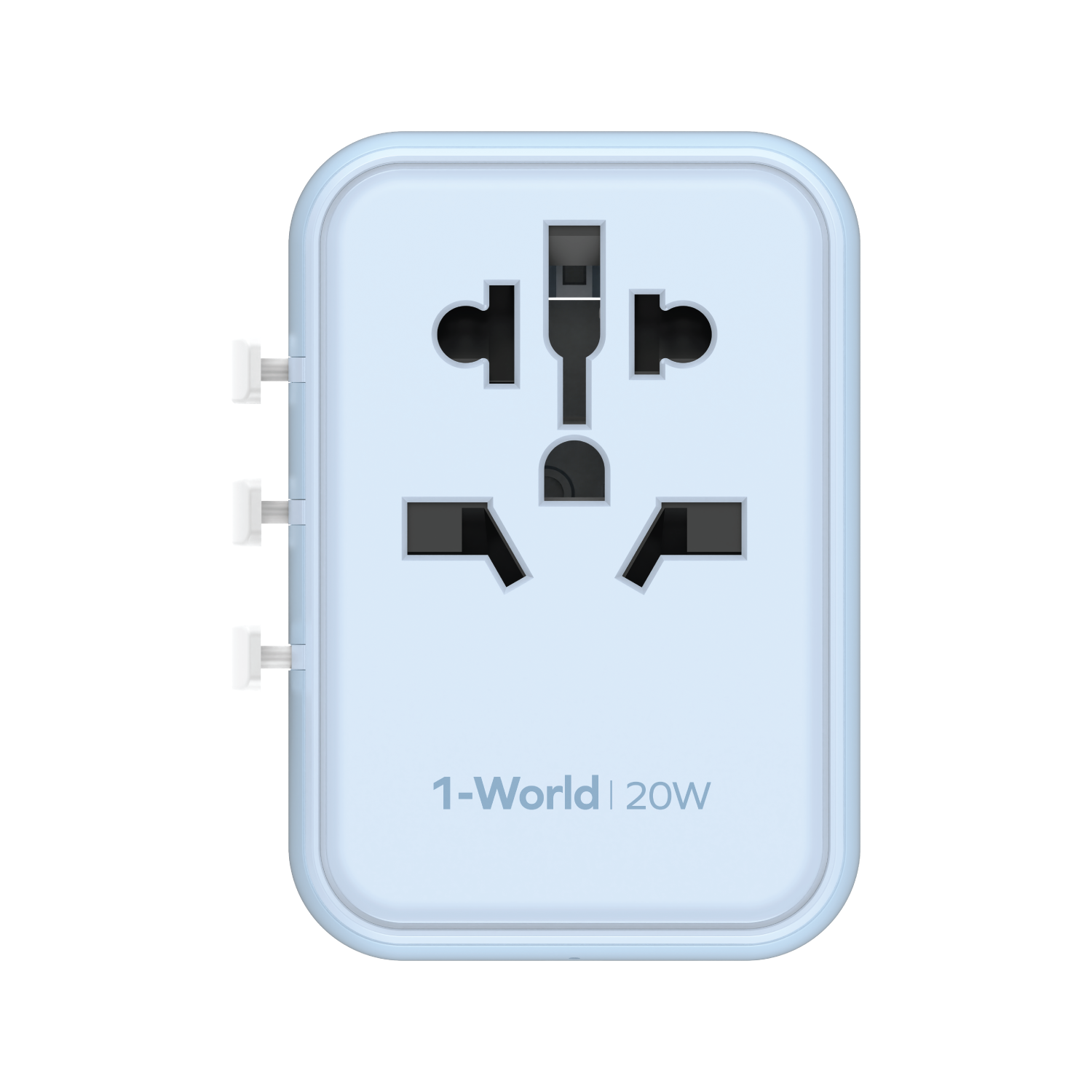 Momax UA11 1-World 20W 3-Port + AC Travel Adapter