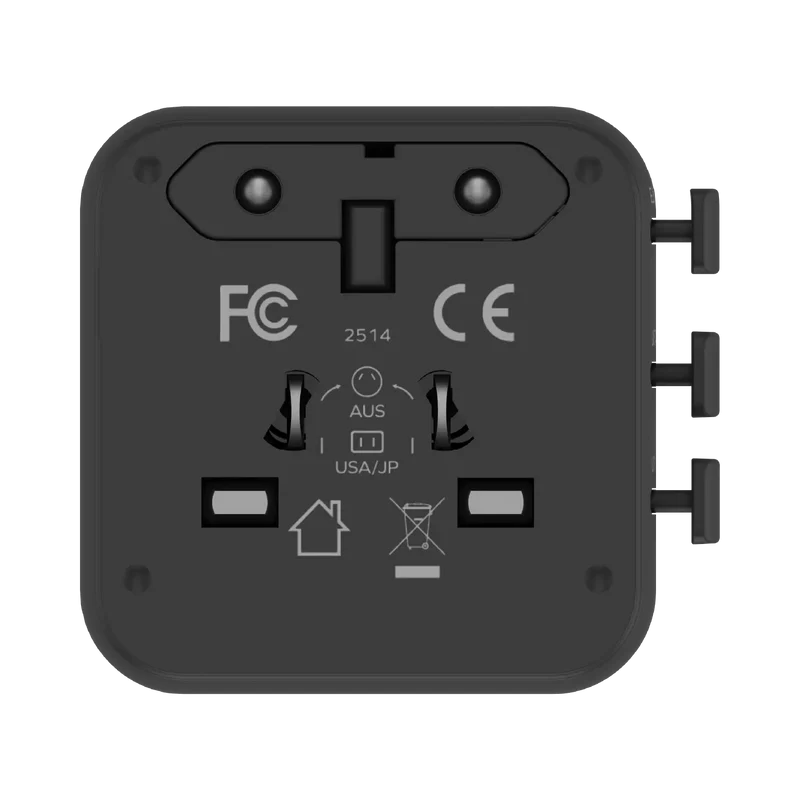 Momax UA29 1-World² 20W Universal 2-Port USB Travel Adapter