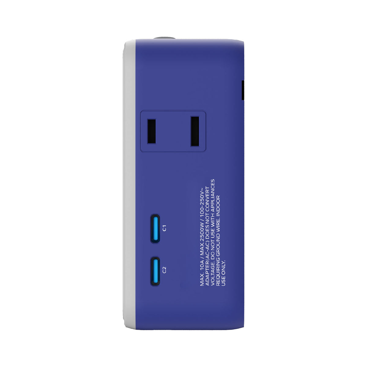 Momax UA36 1-World² Pocket 70W GaN 4-Port Dual AC Travel Adapter
