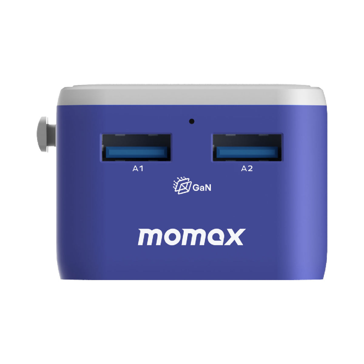 Momax UA36 1-World² Pocket 70W GaN 4-Port Dual AC Travel Adapter