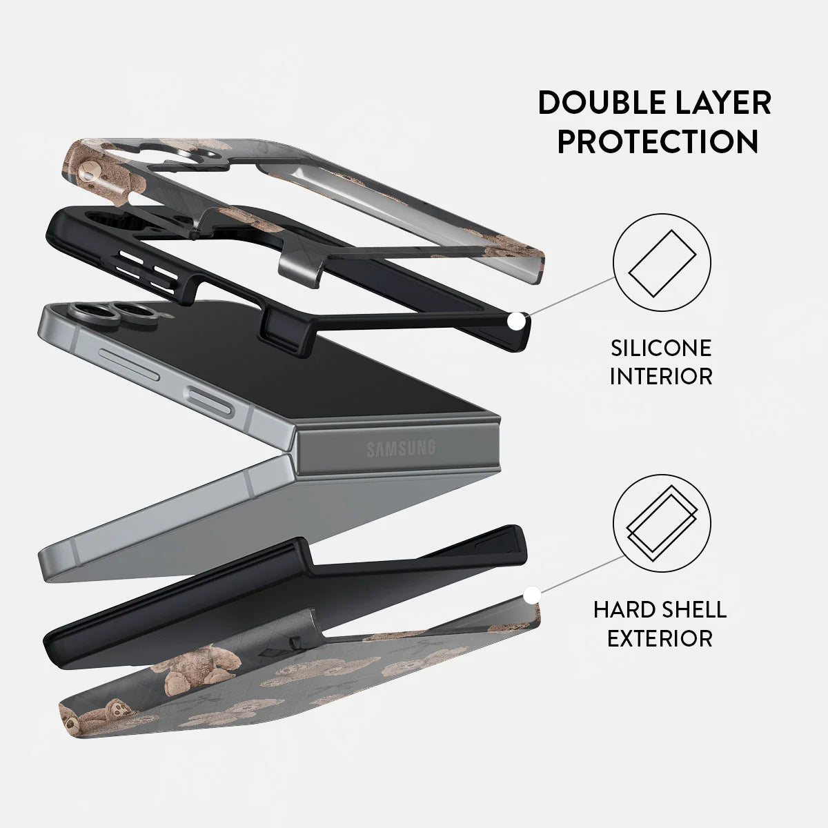 BURGA Samsung Galaxy Z Flip 6 BFF Tough Case