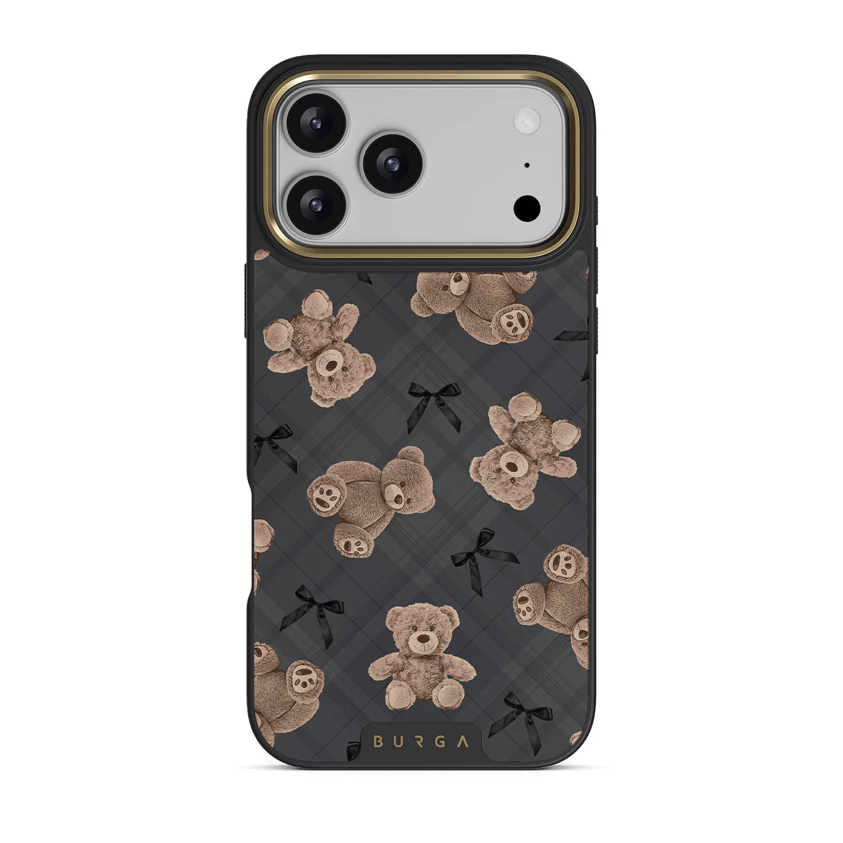 BURGA First Frost - iPhone 17 Pro ケース BURGA iPhone 17 Pro Max / 17 Pro / 17 BFF Elite Gold Tough MagSafe Cas