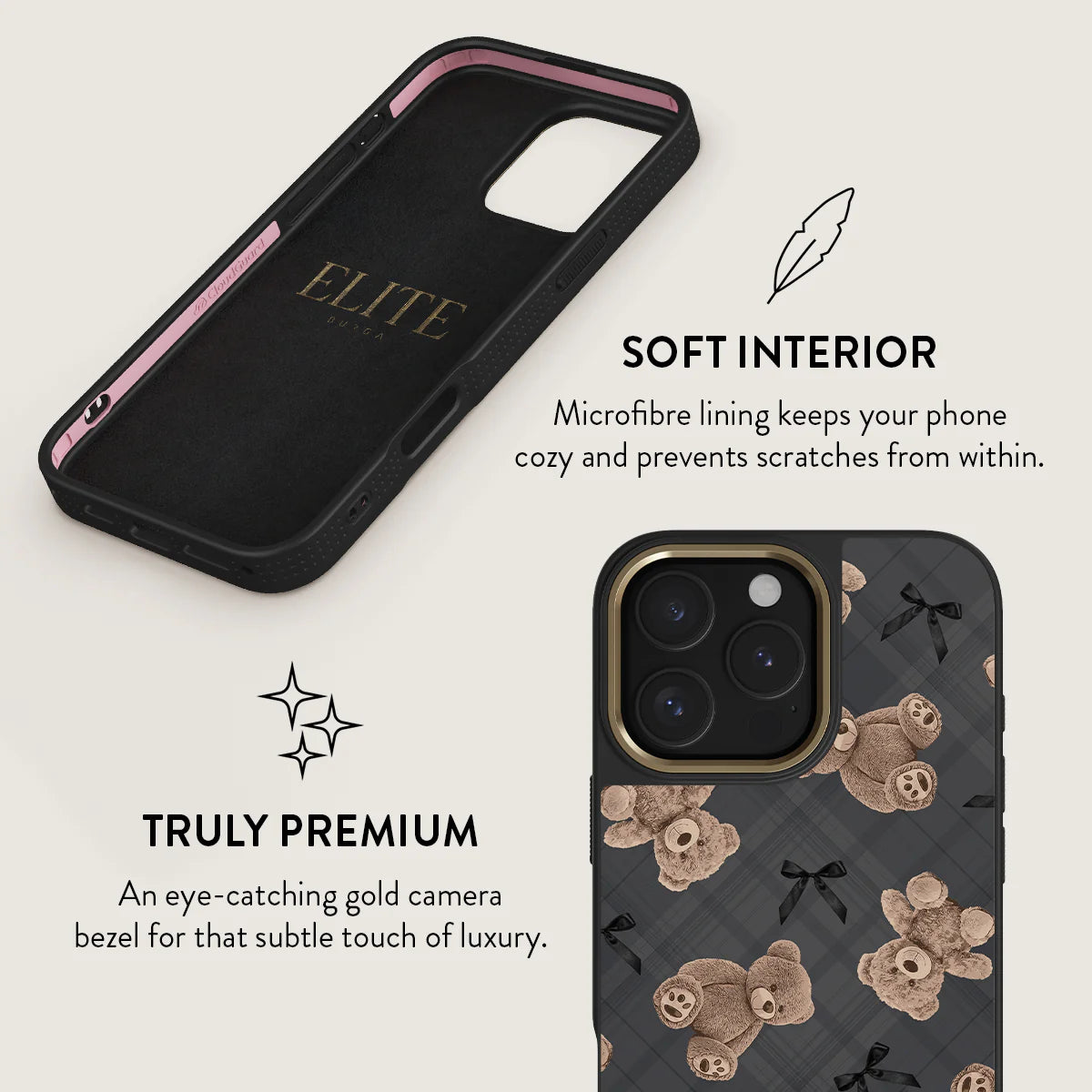 BURGA iPhone 16 Pro / 16 Pro Max BFF Elite Gold Tough MagSafe Case