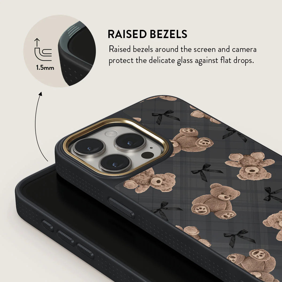 BURGA iPhone 15 Pro Max BFF Elite Gold Tough MagSafe Case