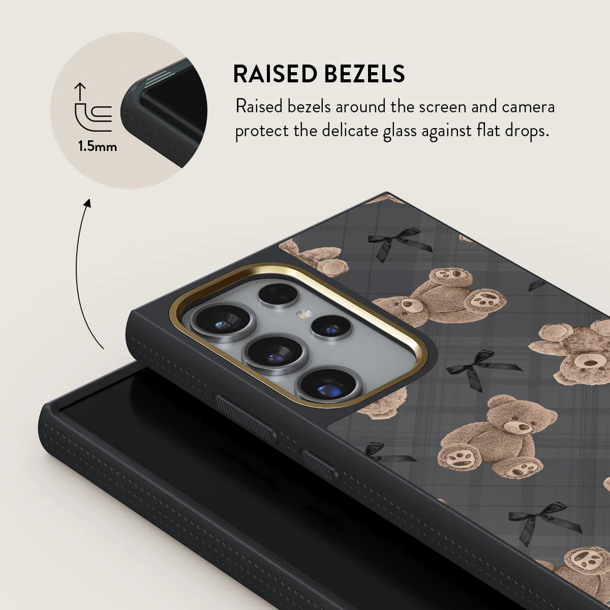 BURGA Samsung Galaxy S24 Ultra BFF Elite Gold Tough Case