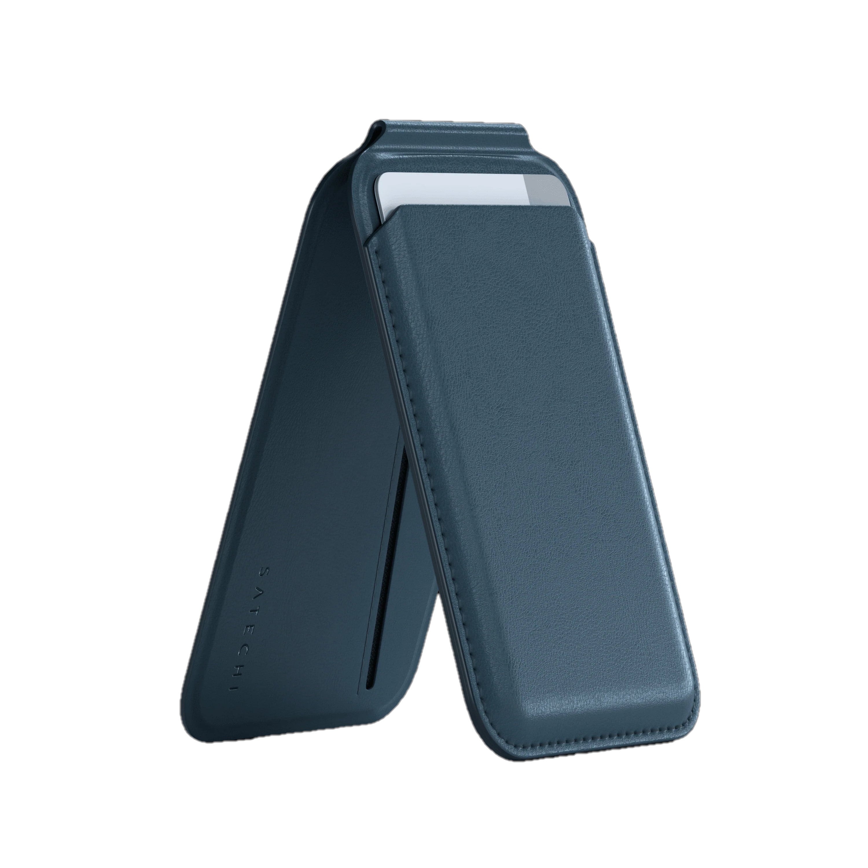 Satechi Vegan Leather Magnetic Wallet Stand