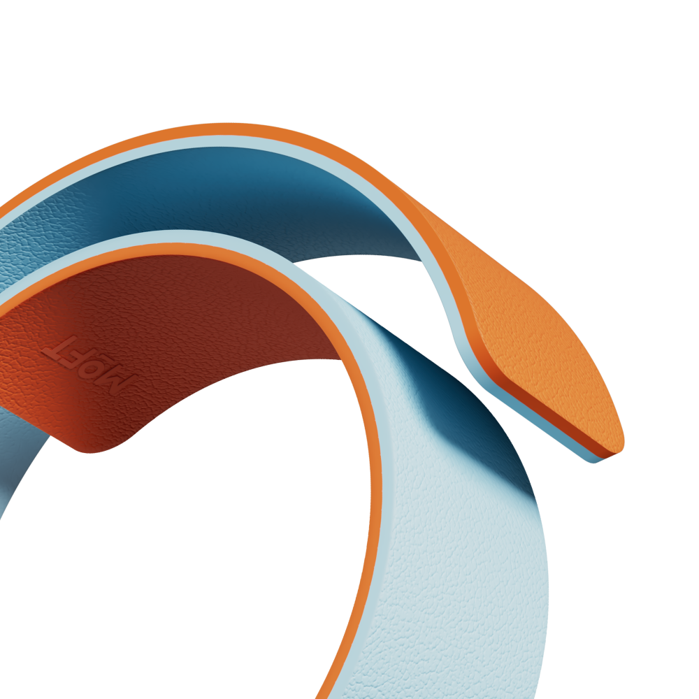 MOFT Snap Watch Band for Apple Watch 40mm/41mm/42mm & 44mm/45mm/46mm/49mm - Sunrise Orange Soothing Mist