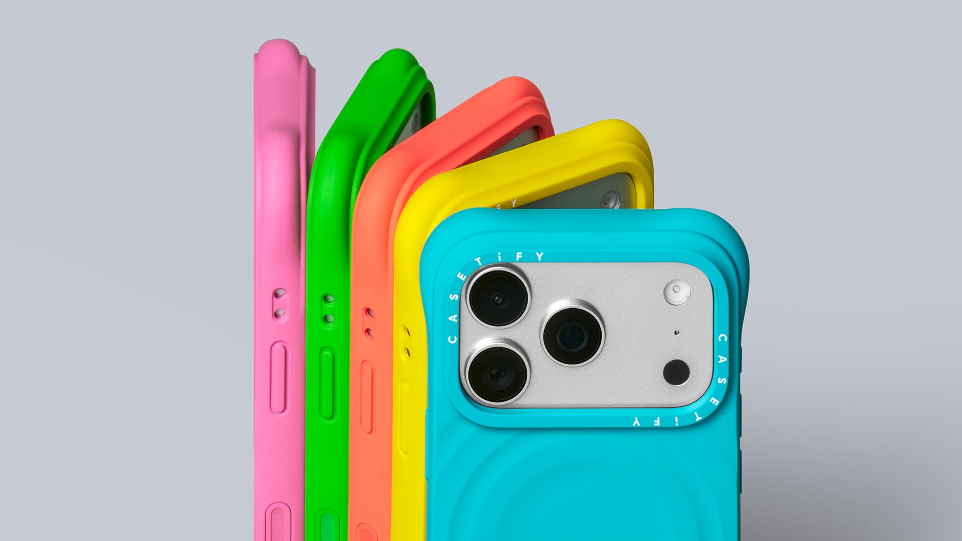 CASETiFY Magsafe The Ripple Case for iPhone 17 Series - Volt Yellow