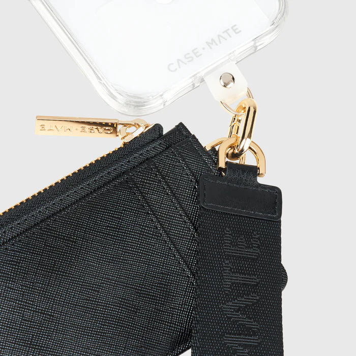Case-Mate Phone Strap - Essential Wallet Black