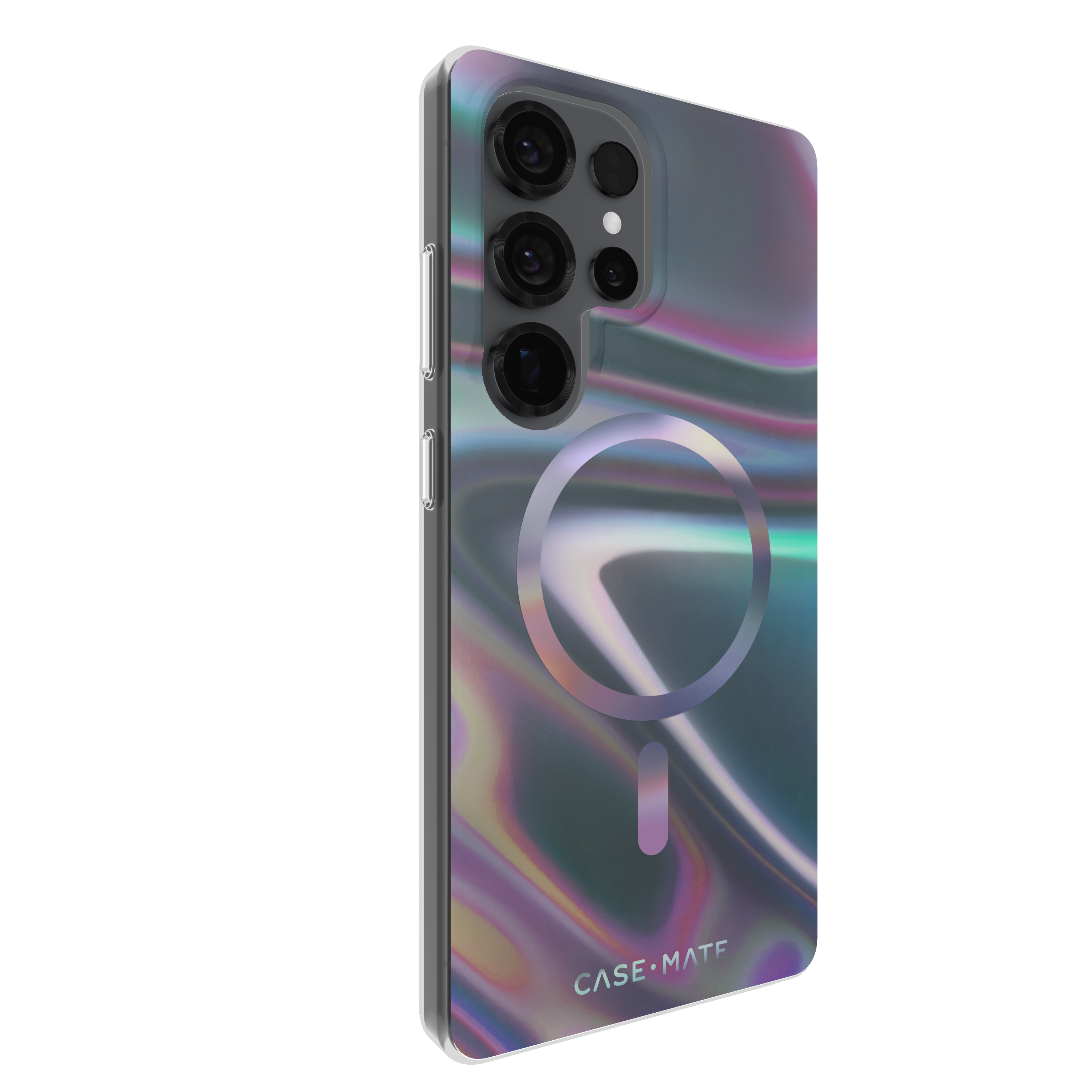 Case-Mate Samsung Galaxy S25 Ultra Soap Bubble Magnetic Case - Iridescent