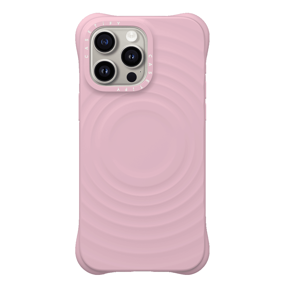 CASETiFY Magsafe The Ripple Case for iPhone 16 Pro Max - Primrose Pink