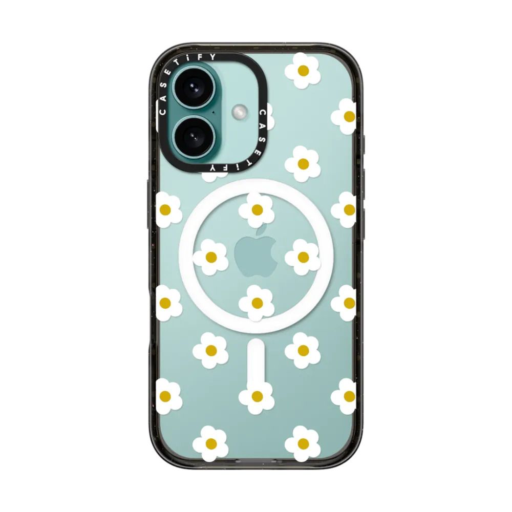 CASETiFY Magsafe Impact Case for iPhone 16 - Ditsy Daisies