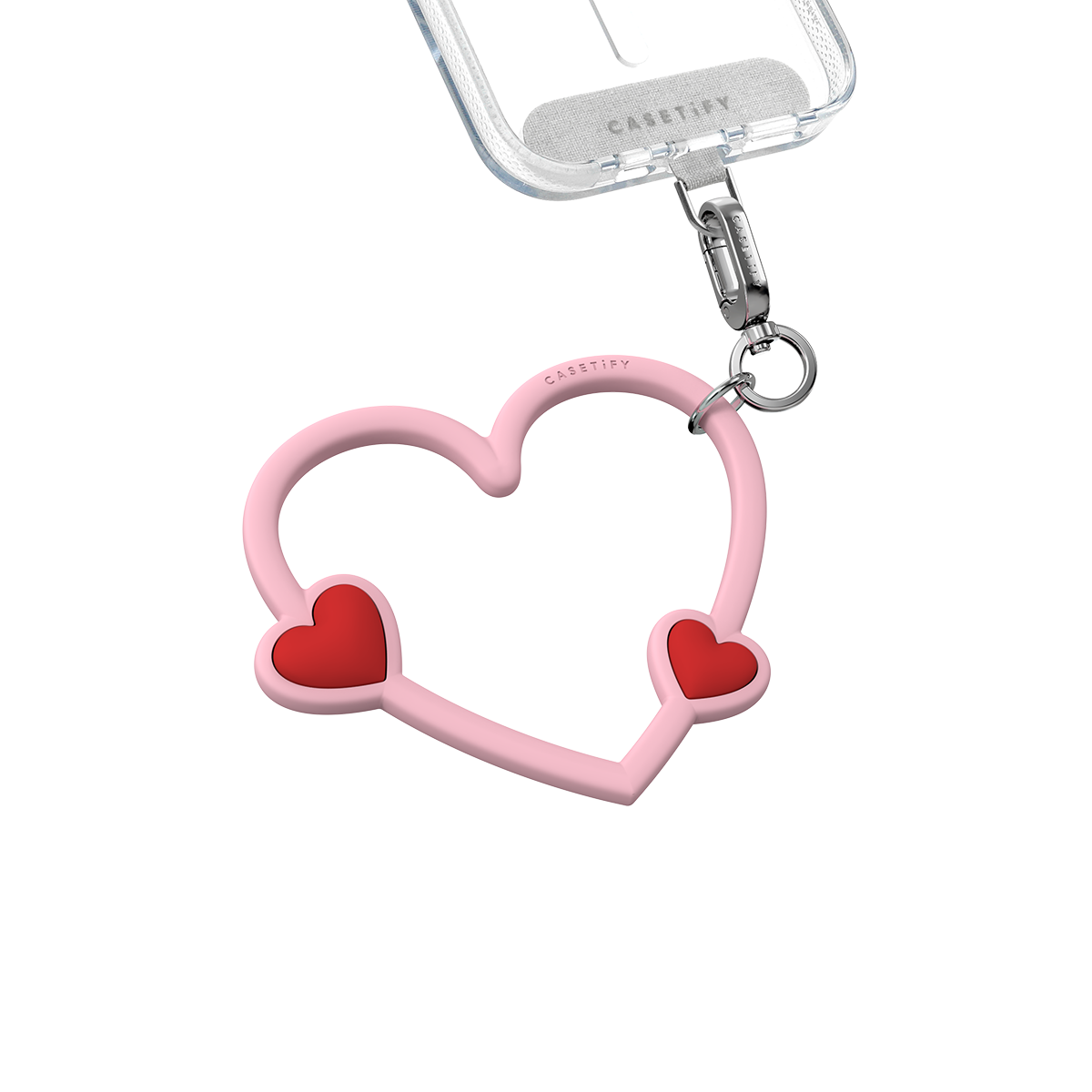 CASETiFY Silicone Phone Wristlet - Heart