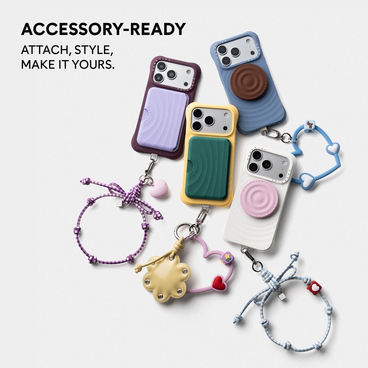 CASETiFY Magsafe The Ripple Case for iPhone 18 / 17 Series - Fig Purple