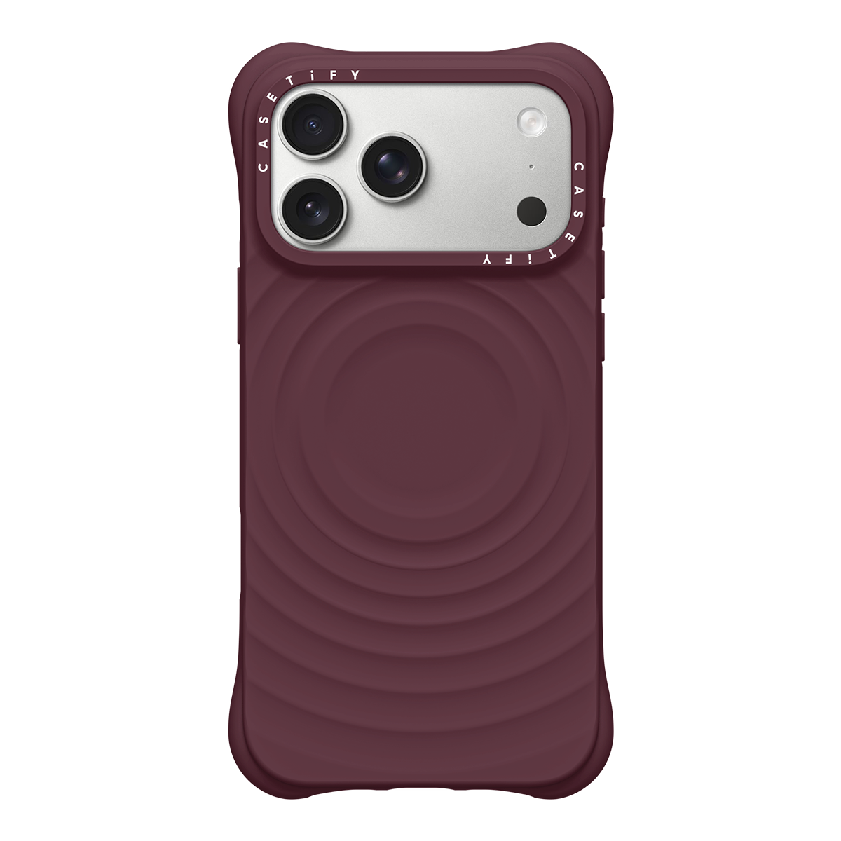 CASETiFY Magsafe The Ripple Case for iPhone 18 / 17 Series - Fig Purple