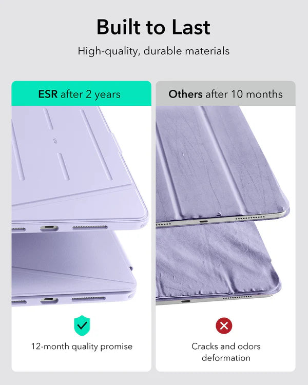 ESR iPad Pro 13" (2025/2024) Flip Magnetic Case with Pencil Holder