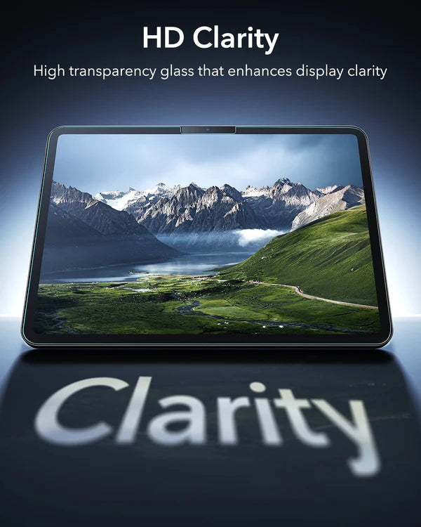 ESR iPad Pro 11" (2025/2024) UltraFit Armorite Tempered Glass 2pcs Pack