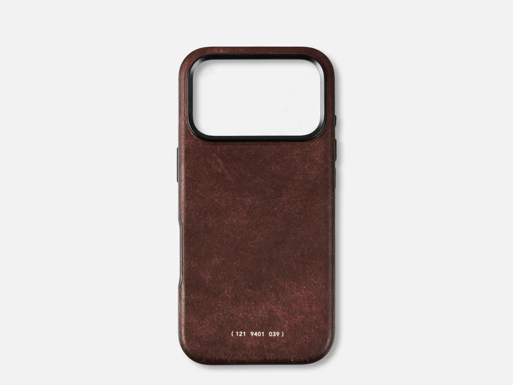 Grams(28) 121 MagSafe Leather Snowflake Case for iPhone 17 Pro