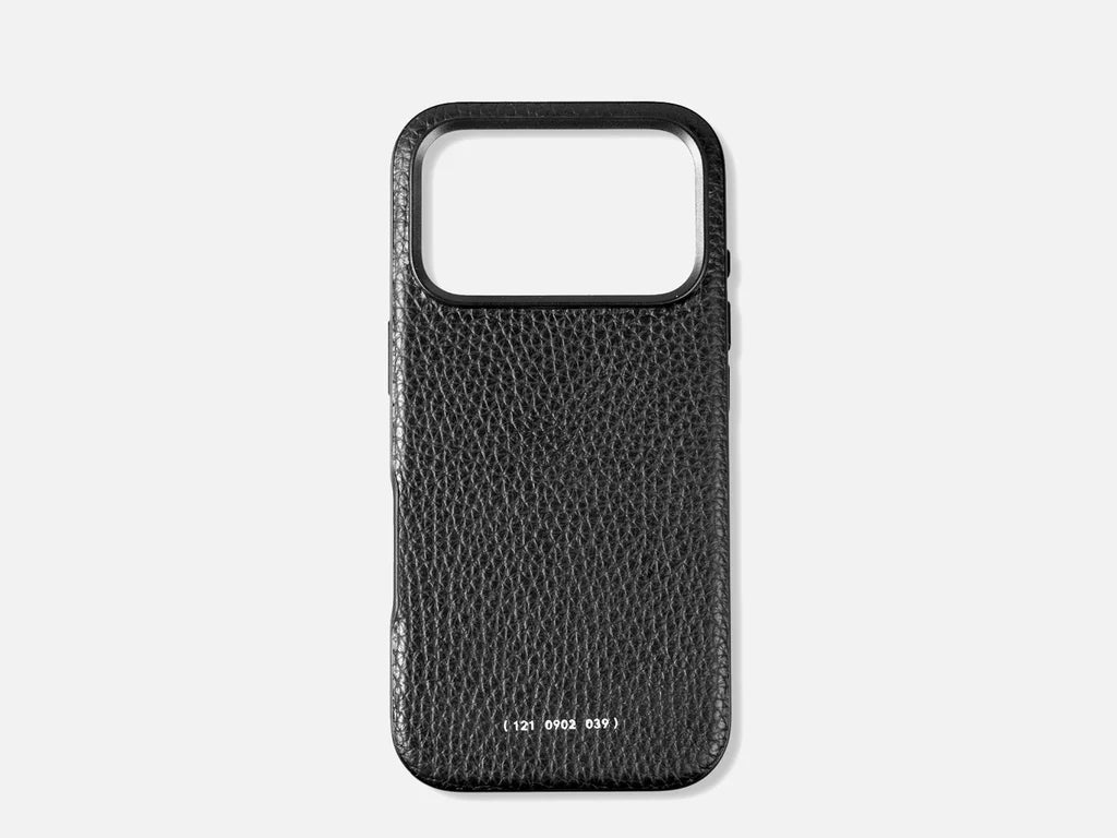 Grams(28) 121 MagSafe Leather Pebbled Case for iPhone 17 Pro
