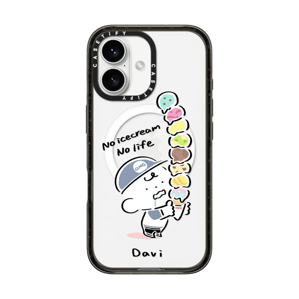 CASETiFY Magsafe Impact Case for iPhone 16 No Icecream No Life