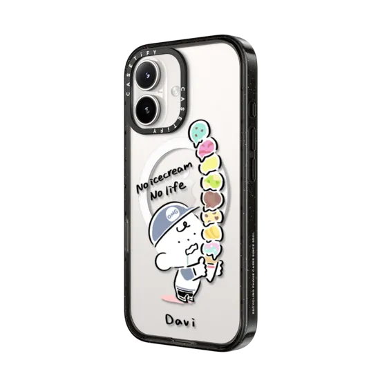 CASETiFY Magsafe Impact Case for iPhone 16 - No Icecream No Life