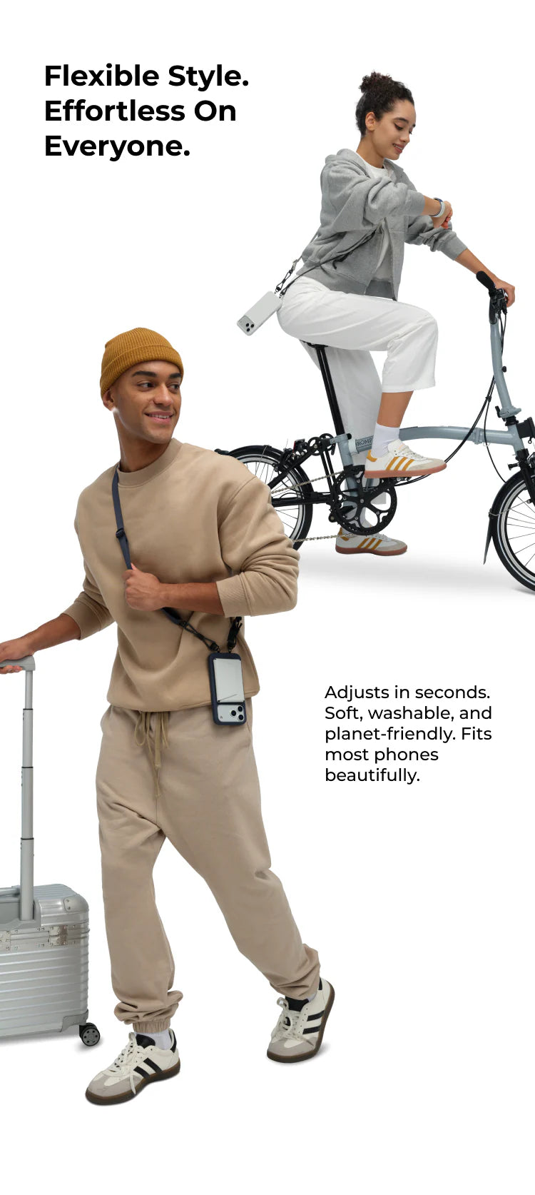 MOFT Everywhere Phone Lanyard - Sienna Brown