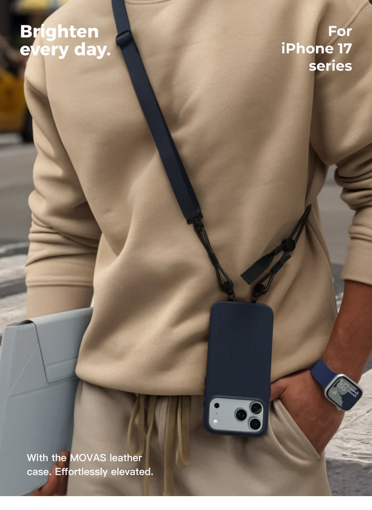 MOFT Everywhere Phone Lanyard - Sienna Brown