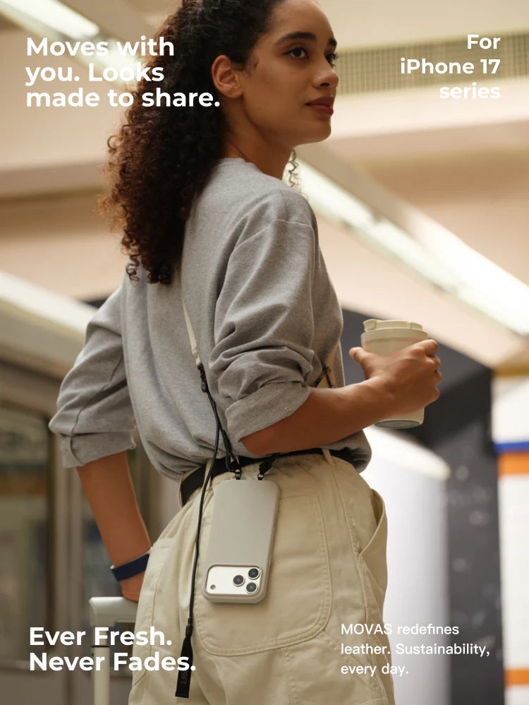 MOFT Everywhere Phone Lanyard - Sienna Brown