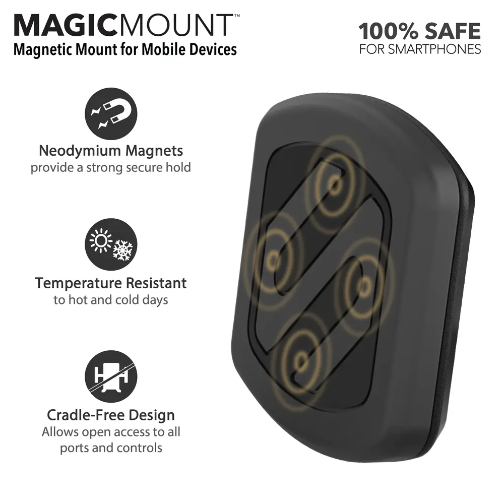 Scosche MAGDMI MagicMount™ Dash Universal Magnetic Phone GPS Mount