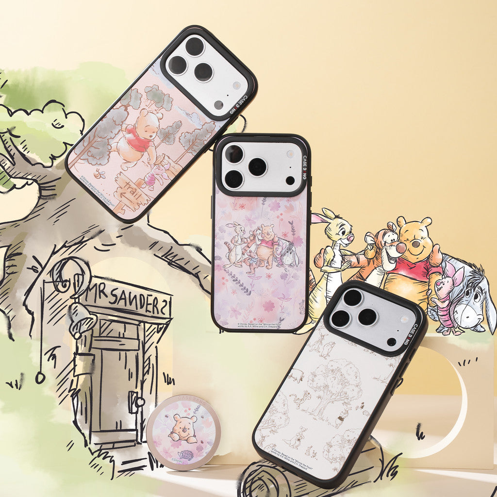 CASEBANG Winnie the Pooh Series - iPhone 17-15 Series | Snap-On Cover