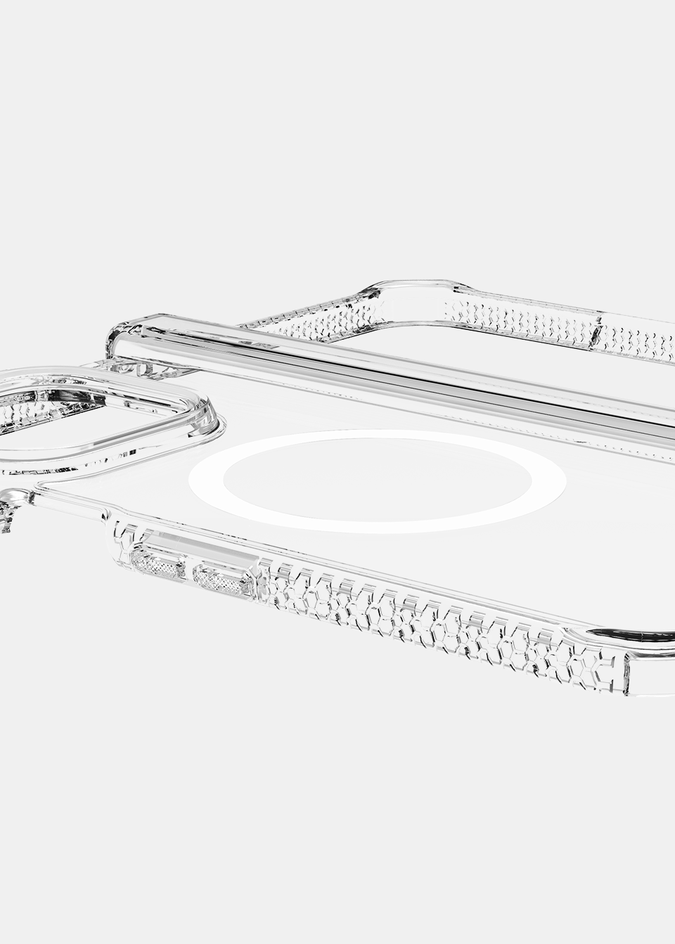 ITSKINS Google Pixel 11 Pro Fold Hybrid Clear Hinge (MagSafe Compatible) - Transparent