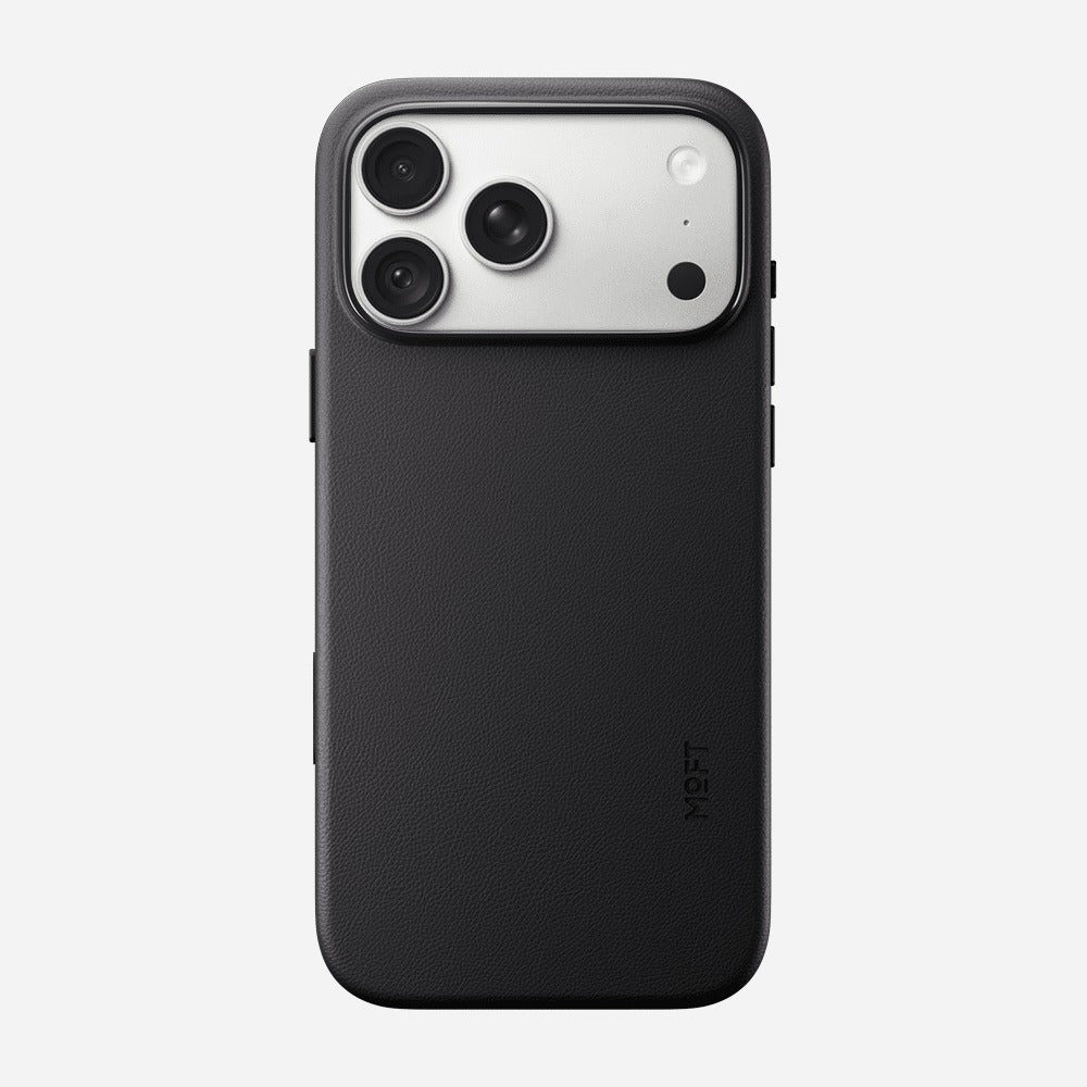 MOFT Snap Case MOVAS™ MagSafe Compatible for iPhone 18 Pro / 18 Pro Max / 17 / 17 Air / 17 Pro / 17 Pro Max - Jet Black