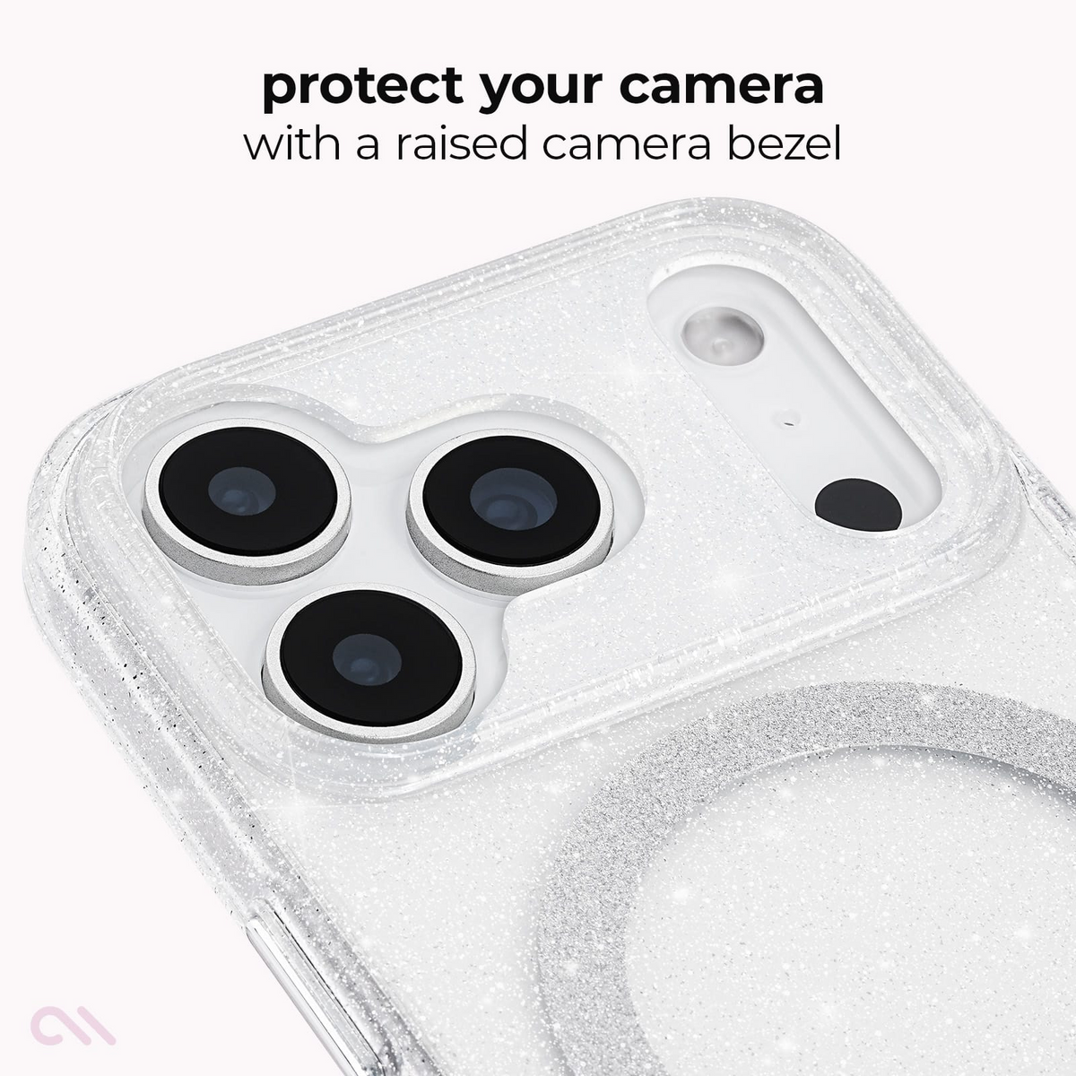 Case-Mate iPhone 18 / 17 Pro / Pro Max Twinkle MagSafe Case - Twilight Silver