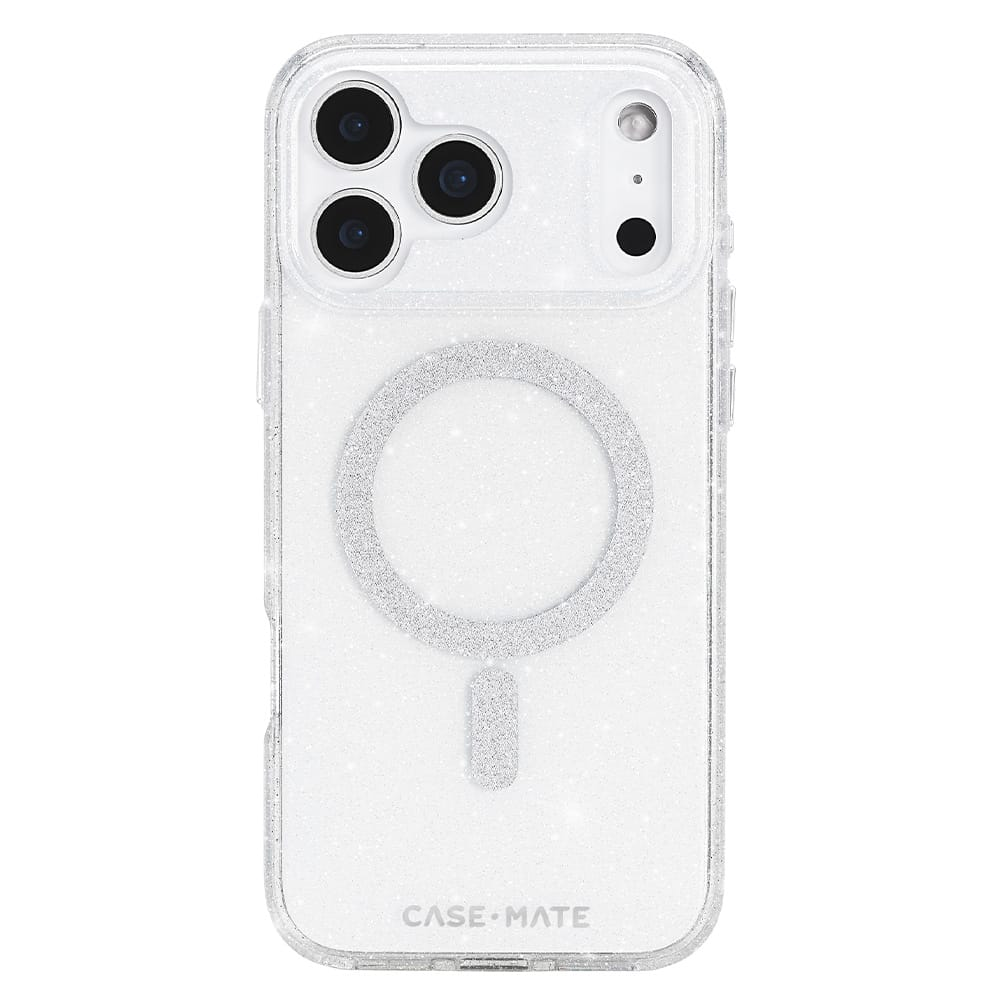 Case-Mate iPhone 18 / 17 Pro / Pro Max Twinkle MagSafe Case - Twilight Silver