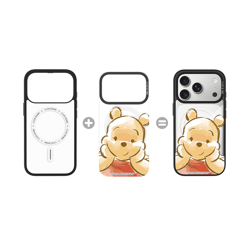 CASEBANG Winnie the Pooh Series - iPhone 17-15 Series | Snap-On Cover