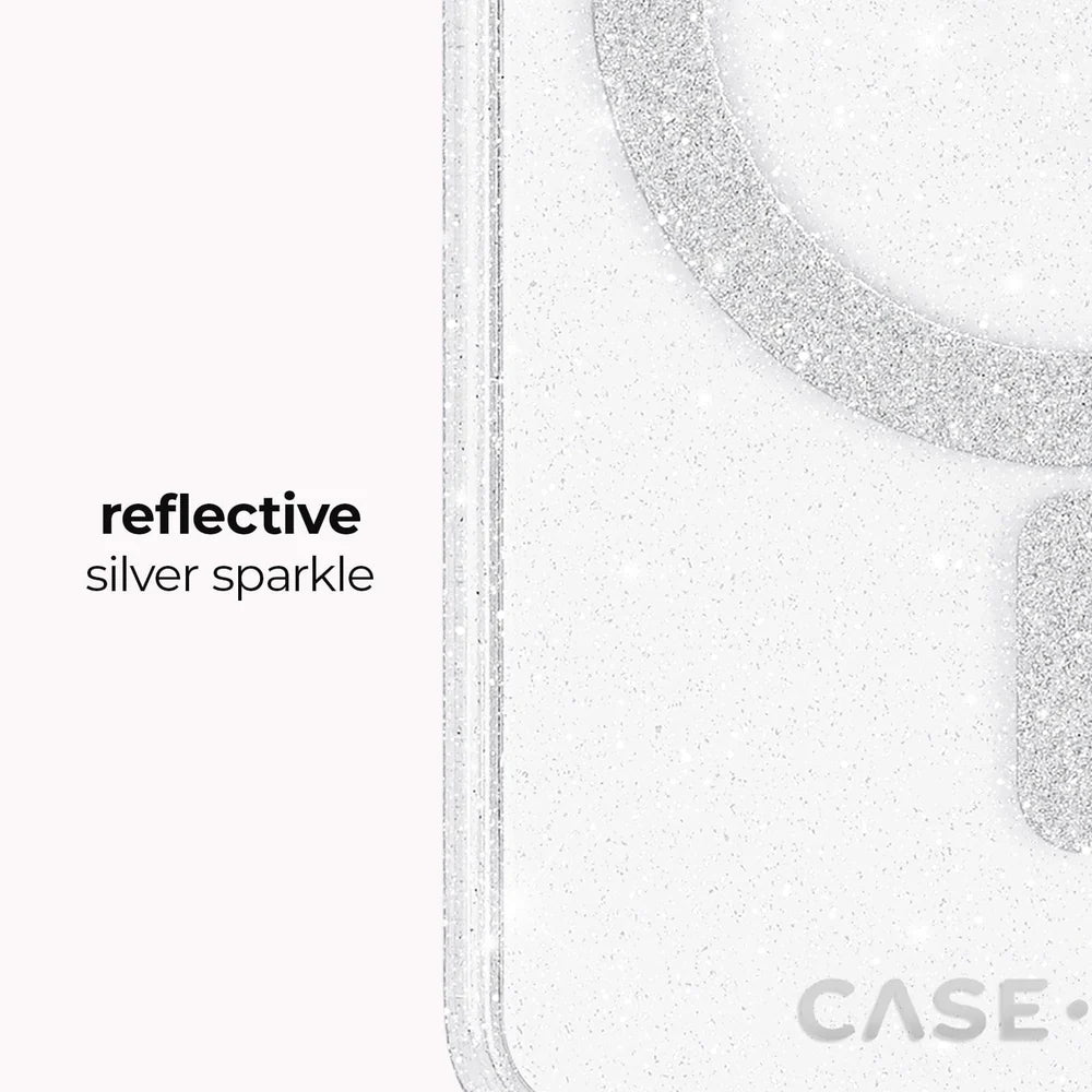 Case-Mate Samsung Galaxy S26 Ultra Twinkle Magnetic Case - Twilight Silver