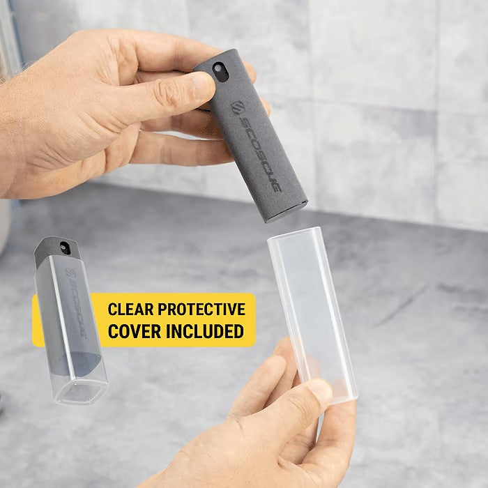 Scosche 2-in-1 Screen Cleaning Portable Mister with Microfiber Bottle Wiper