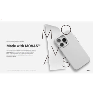MOFT iPhone 15 Pro / 15 Pro Max / 14 Pro / 14 Pro Max MOVAS Leather Case