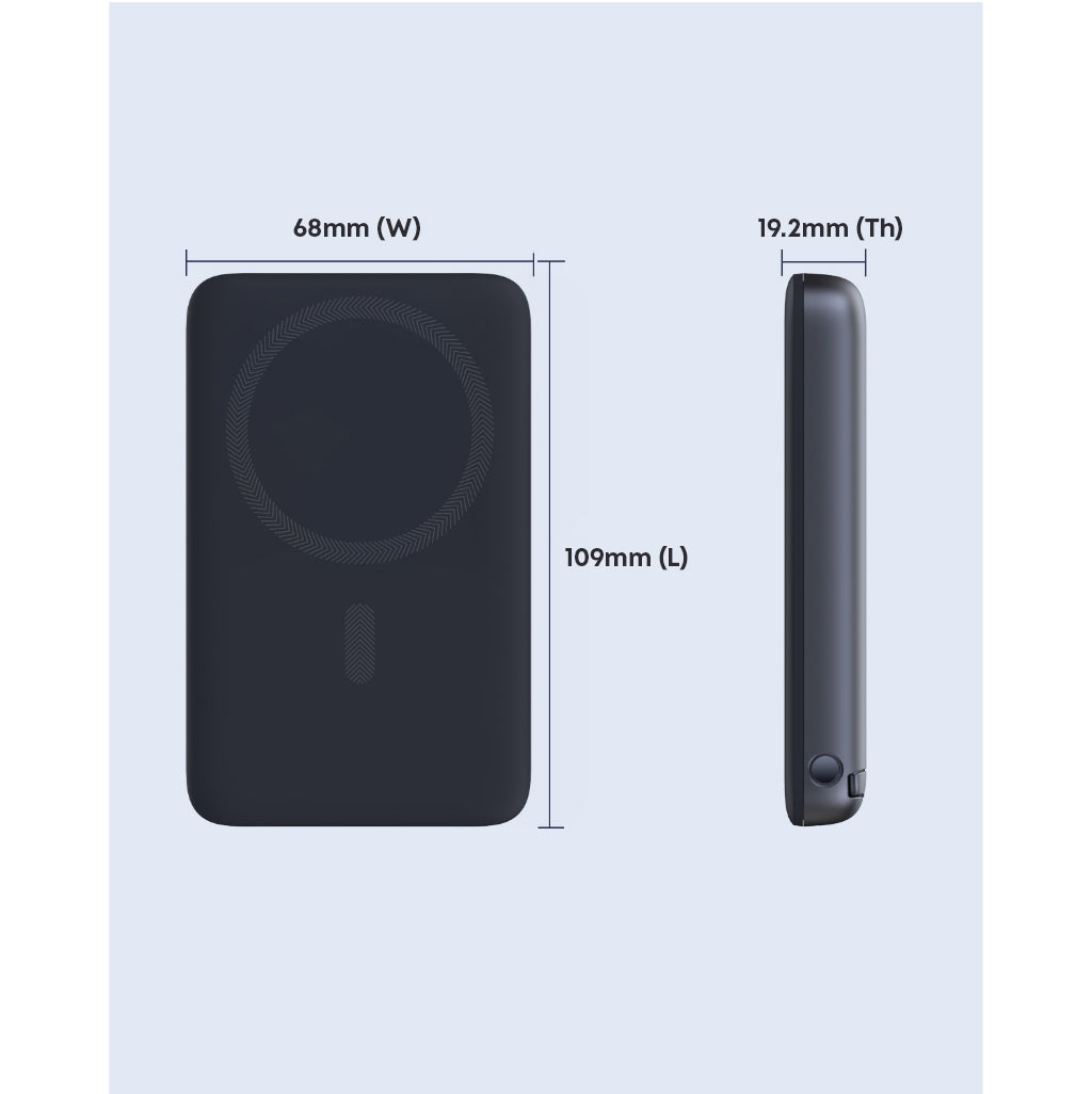 PB-MS06 MagFusion 10000mAh 30W Qi2 Magnetic Wireless Charging Power Bank