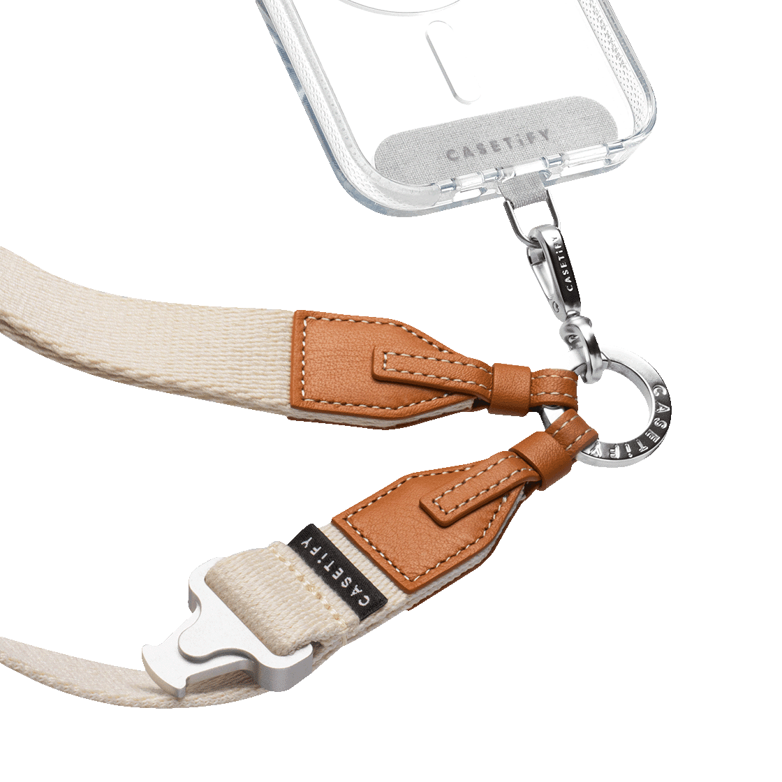 CASETiFY Cross Body & Wrist 2-in-1 Utility Phone Strap w/ Leather Case –  Mobilestop