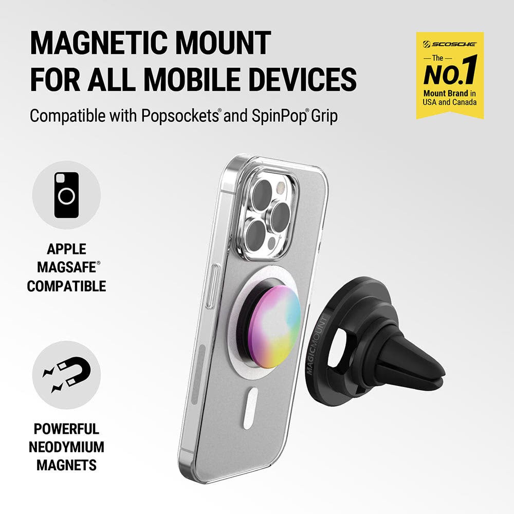 Scosche MagicMount MS Dash/Vent - Magnetic Phone Mount