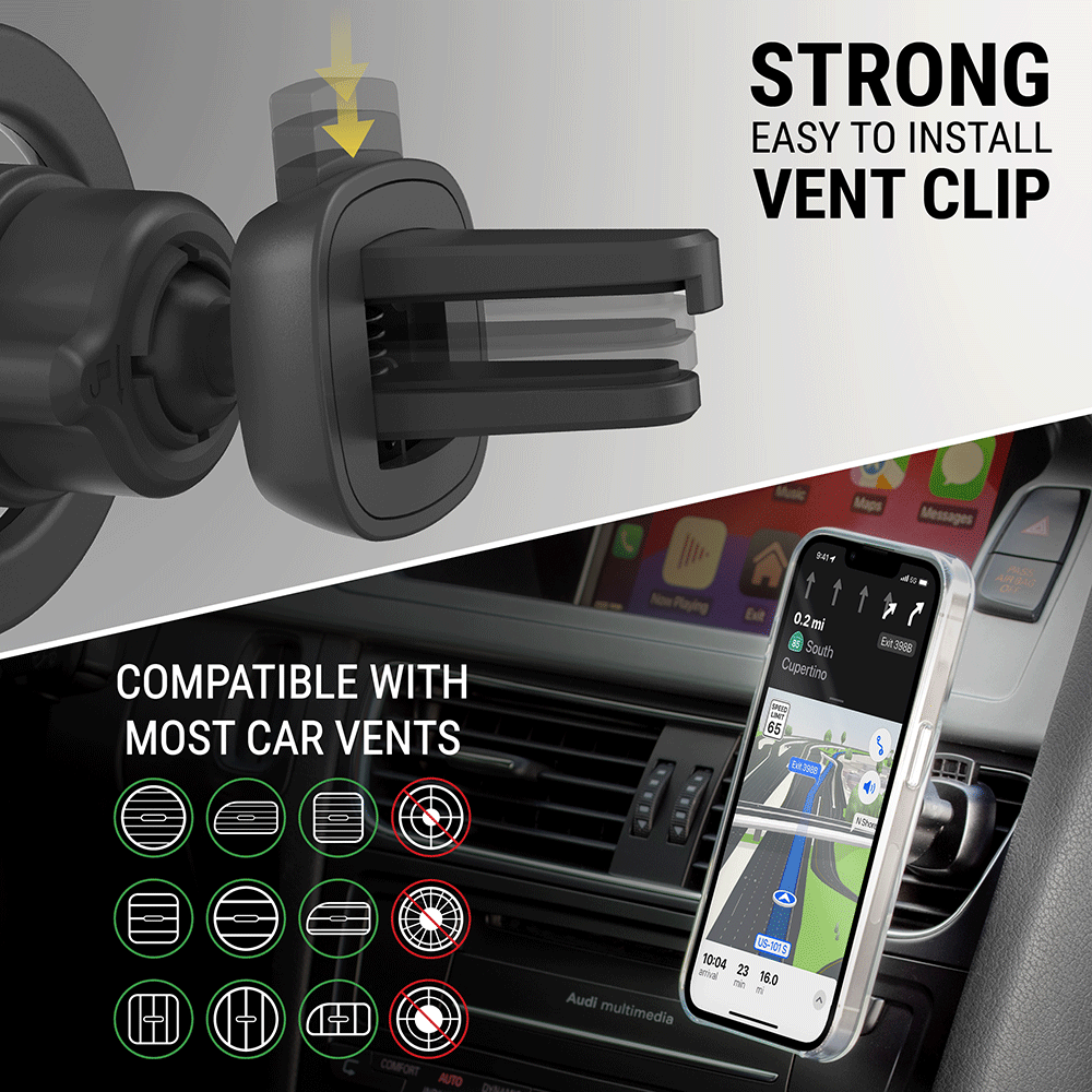 Scosche MagicMount Select MS Dash/Vent MagSafe Magnetic Phone Mount