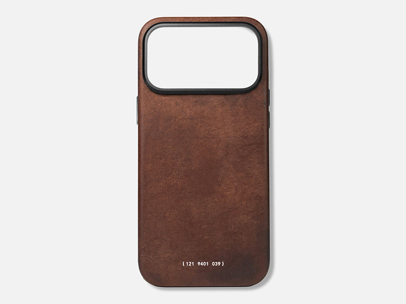 Grams(28) 121 MagSafe Leather Snowflake Case for iPhone 18 Pro / Pro Max