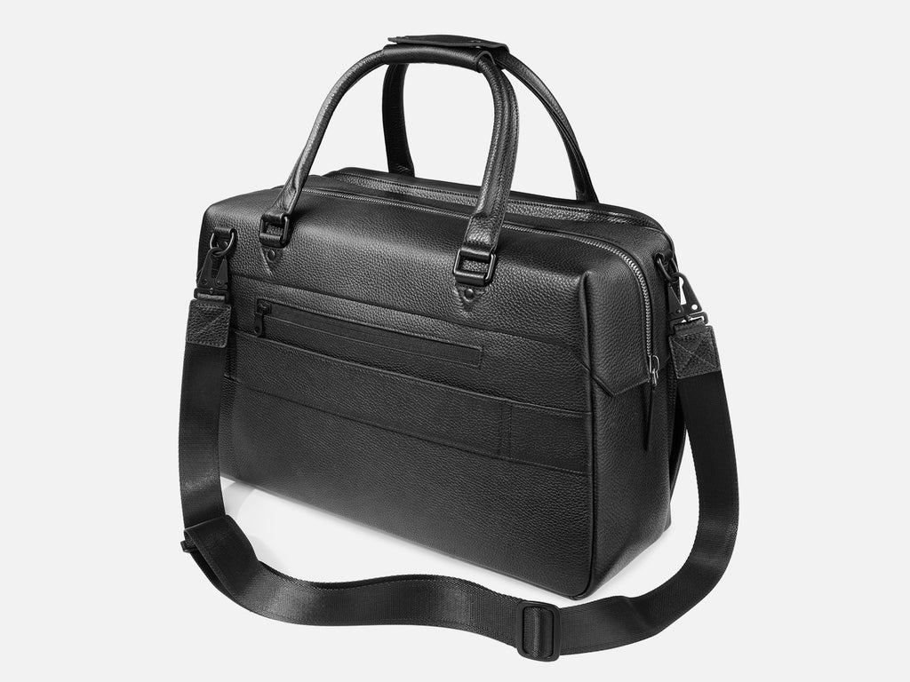 Grams(28) 181 Voyager Duffle Bag - Pebbled Black