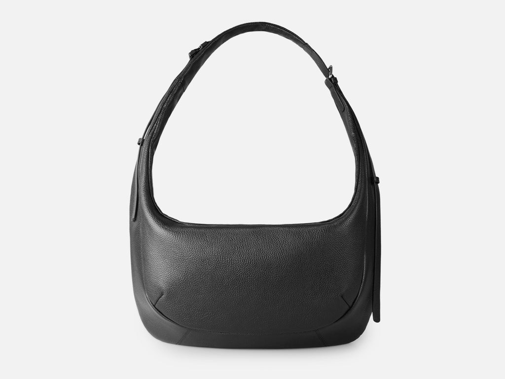 Grams(28) 191 Rio Crossbody Bag - Pebbled Black