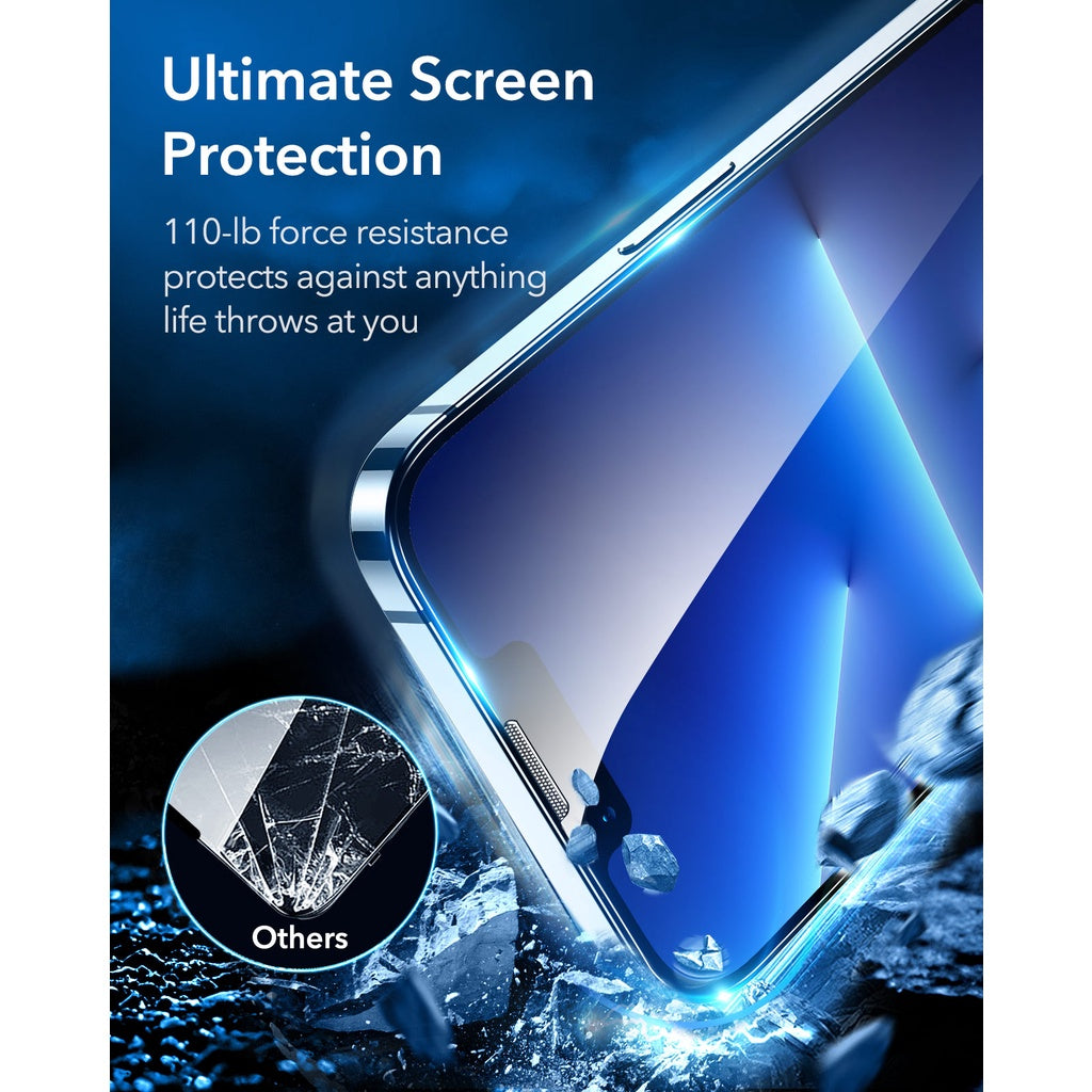 ESR 2pcs Armorite Screen Protectors for iPhone 13 / 13 Pro / 13 Pro Max
