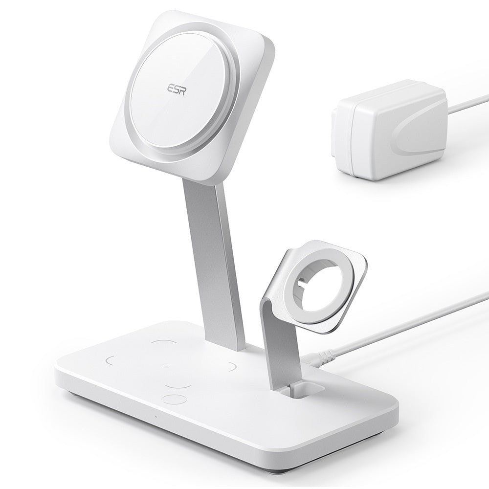 ESR HaloLock 3-in-1 Wireless Charger with CryoBoost (UK Plug ESR HaloLock 3-in-1 Wireless Charger with CryoBoost (UK Plug