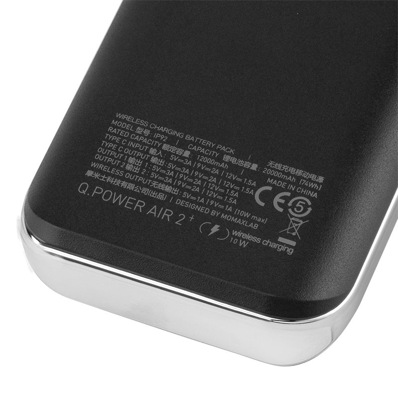 Momax IP92D Q.Power Air 2 + Wireless Charging Power Bank