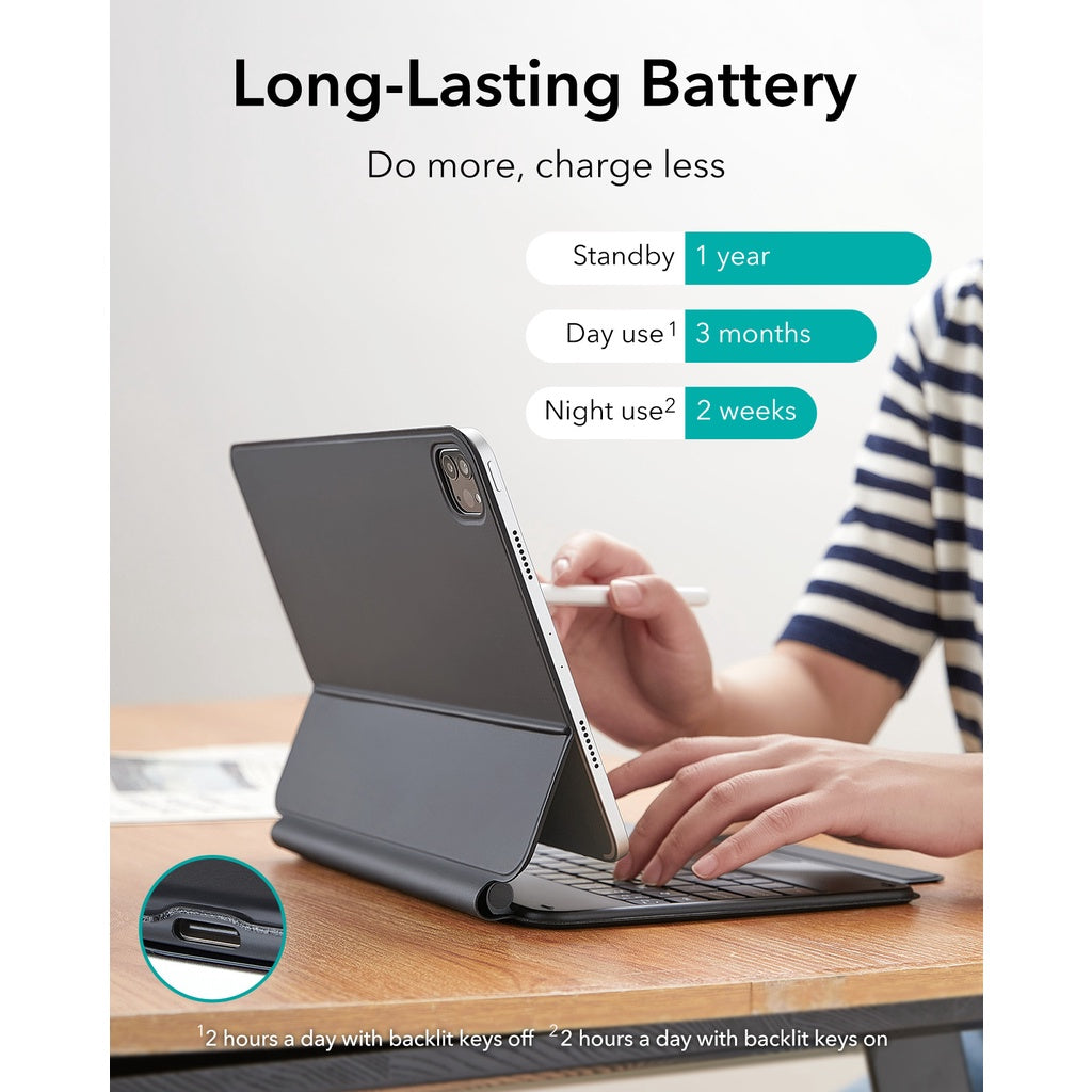 ESR Rebound Magnetic Keyboard Case for iPad Air 5/4/Pro 11 - US Layout